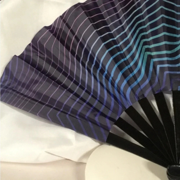 FairySandy Large Rave Fan. 25” wide. 15” tall. New - Picture 3 of 5